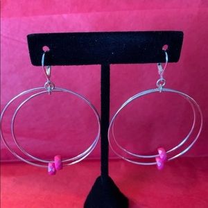 🔴 Candies hoops dangle earrings